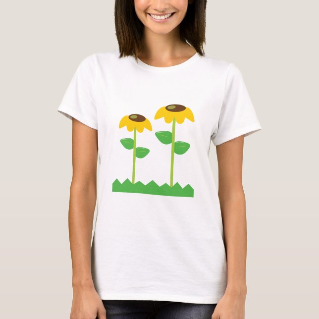 Yellow Flowers T-Shirt (Front)