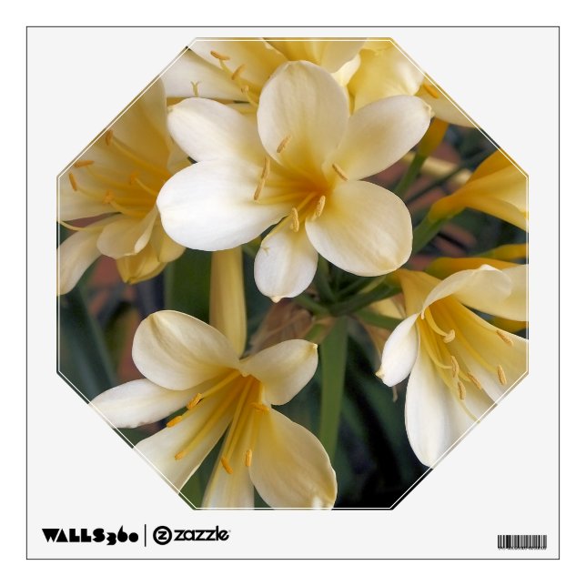 YELLOW FLOWERS WALL DECAL (Front)