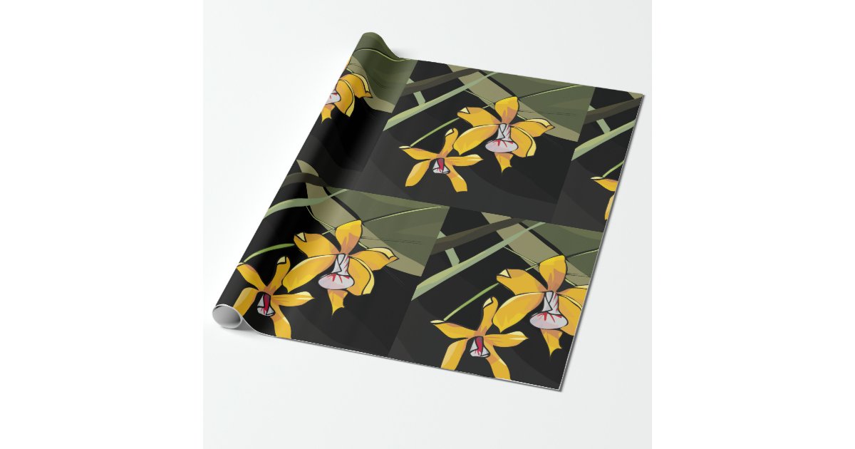 Mustard Yellow Wrapping Paper