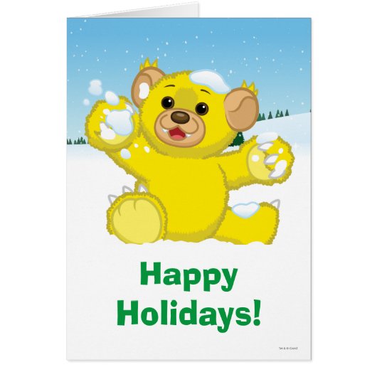 Yellow Fluffy Cub Cards (Front)
