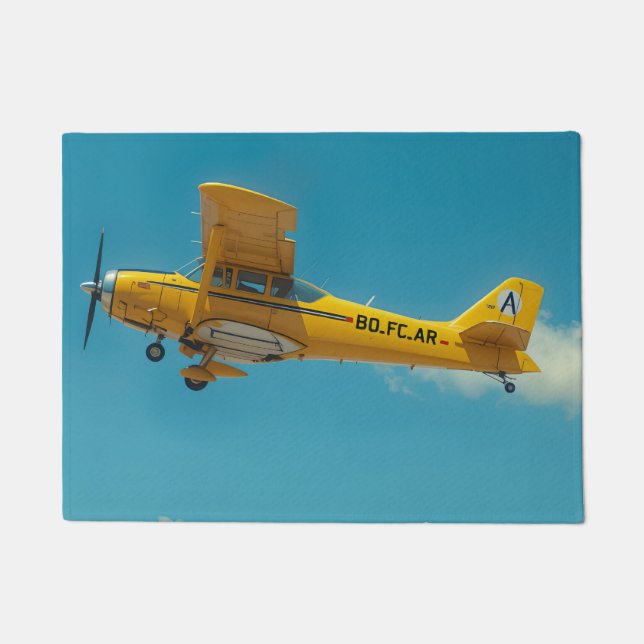 yellow flyer high doormat (Front)