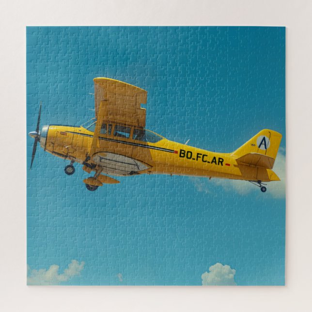 yellow flyer high jigsaw puzzle (Vertical)