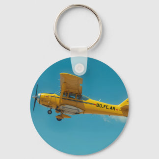 yellow flyer high keychain