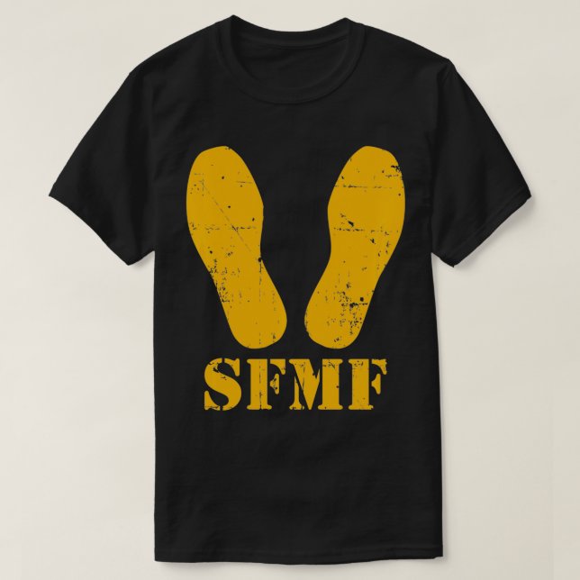 Yellow Footprints  SFMF Pullover  (Design Front)