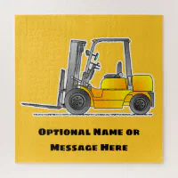 Yellow Excavator Gift Wrap, Building Construction Wrapping Paper