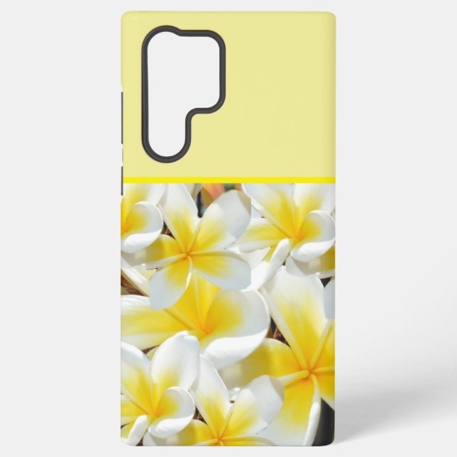 Yellow Frangipani Bouquet, Samsung Galaxy Case (Back)