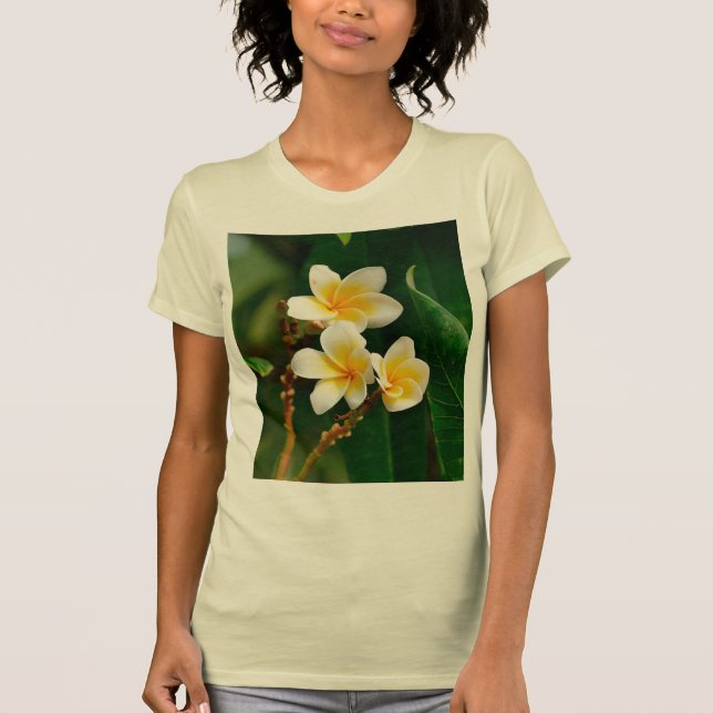 Yellow Frangipani T-Shirt (Front)