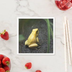 Yellow Frog Napkins