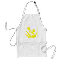 YELLOW - Front with Flower of Paradise in Yellow