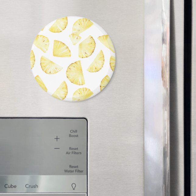 Yellow Fruit Pineapples Magnet (In Situ (Fridge))