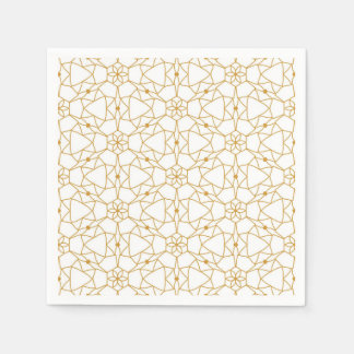 Yellow Geometry  Napkins