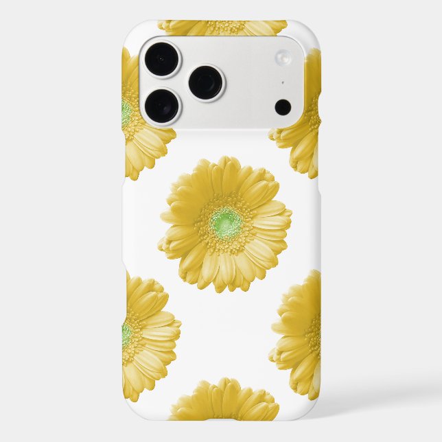 Yellow gerbera daisy Case-Mate iPhone case (Back)