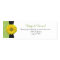Yellow Gerbera Daisy Special Occasion Favor Tags