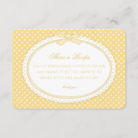 Yellow Gingham Coquette Bow Share a Recipe