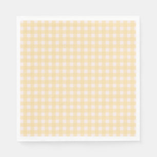 Yellow Gingham Napkin