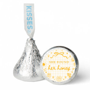 Yellow Gingham She Found Her Honey Bridal Shower Hershey®'s Kisses®