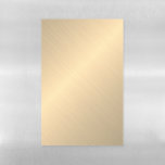 Yellow Gold Look Brushed Metallic Look Magnetic Dry Erase Sheet<br><div class="desc">This design may be personalized by choosing the Edit Design option. You may also transfer onto other items. Contact me at colorflowcreations@gmail.com or use the chat option at the top of the page if you wish to have this design on another product or need assistance. See more of my designs...</div>