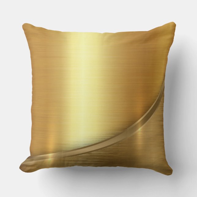 Yellow Gold Pillow (Front)