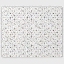 Yellow-Gold Snowflakes