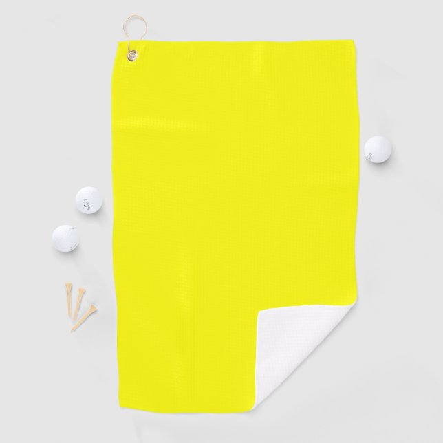Yellow Golf Towel (InSitu)