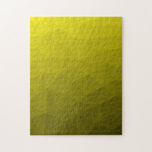 Yellow gradient geometric mesh pattern jigsaw puzzle