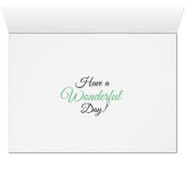 Yellow Graffiti Text Happy Birthday Card (Inside Horizontal (Bottom))