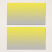 Yellow & Gray Ombre (Front & Back)