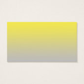 Yellow & Gray Ombre (Back)