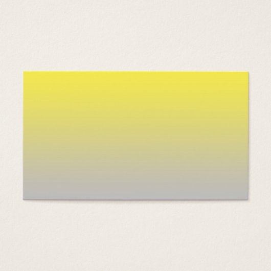 Yellow & Gray Ombre (Front)