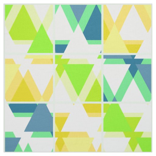 Yellow green abstract fabric