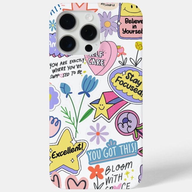 Yellow Green Bright Peaceful Awareness Phone Case (Back)