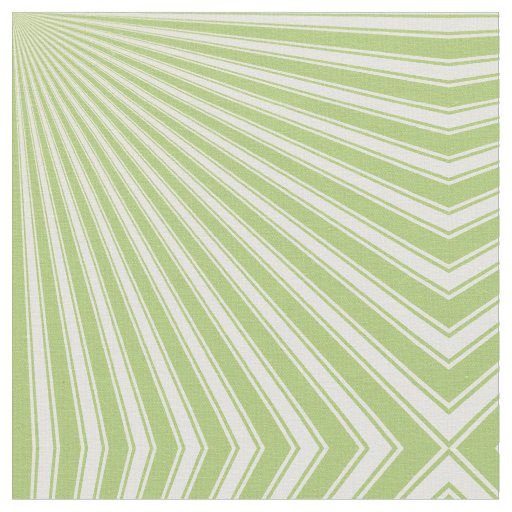 Yellow-green Funky Sun Rays Background Fabric