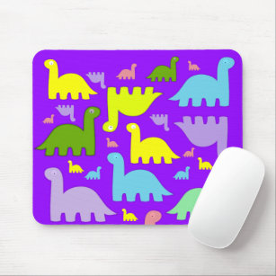 Yellow Green Purple Mouse Pad! Mouse Pad