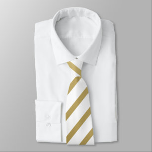 Yellow Green Stripes Neck Tie
