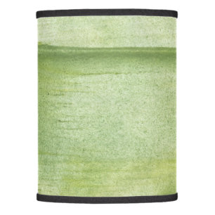 Yellow-green watercolor lamp shade