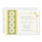 Yellow Green White Shasta Daisy Wedding Invitation