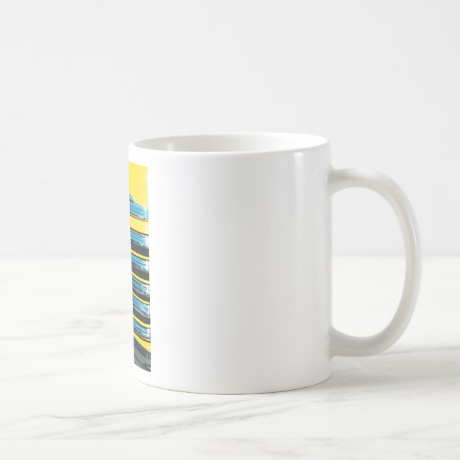 Yellow Grill Coffee Mug (Right)