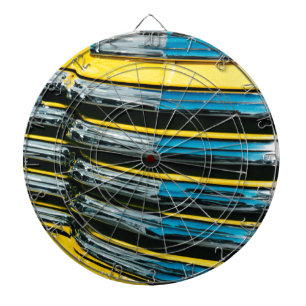 Yellow Grill Dart Board