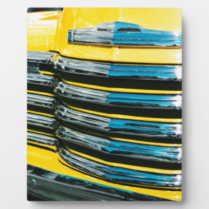 Yellow Grill Plaque