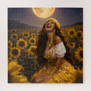 yellow gypsy jigsaw puzzle