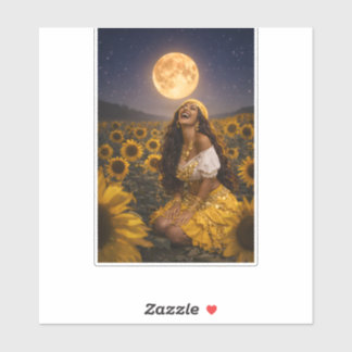 yellow gypsy  sticker