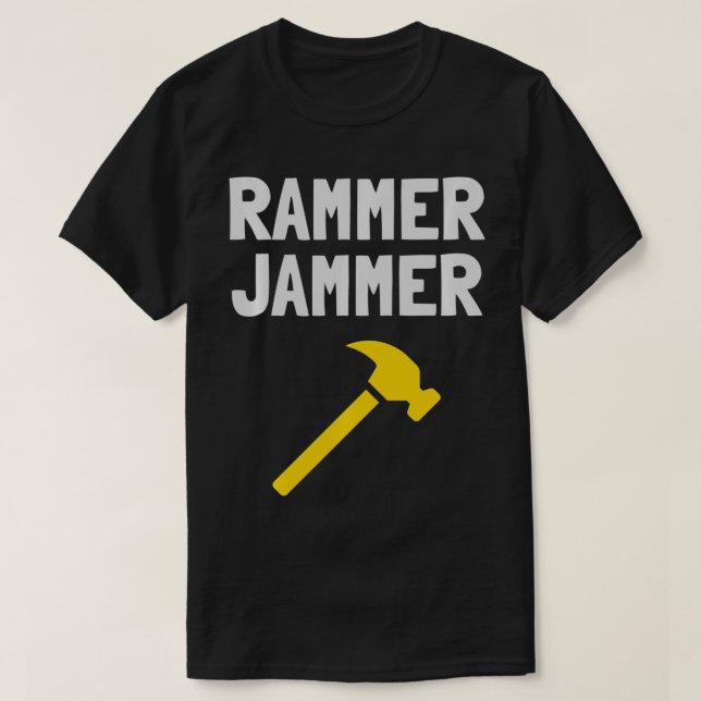 Yellow Hammer Alabama  Rammer Jammer  T-Shirt (Design Front)