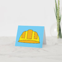 Yellow Hard Hat Cartoon