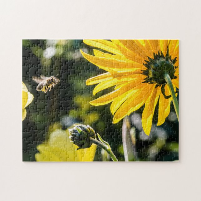 Yellow Hardy Sunflower Best Sunflower Photos Jigsaw Puzzle (Horizontal)
