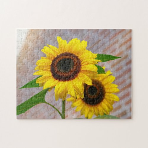 Yellow Hardy Sunflower Best Sunflower Photos Jigsaw Puzzle