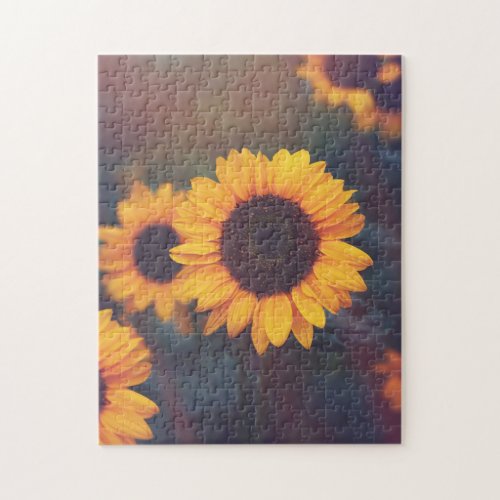 Yellow Hardy Sunflower Best Sunflower Photos Jigsaw Puzzle