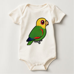 Birdorable Yellow-headed Amazon Infant Organic Creeper
