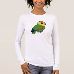 Birdorable Yellow-headed Amazon Women's Basic Long Sleeve T-Shirt