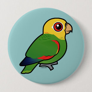 Yellow-headed Amazon Pinback Button