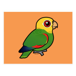 Birdorable Yellow-headed Amazon Postcard
